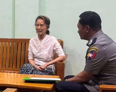 Myanmar’s former leader Aung San Suu Kyi moved to house arrest in Naypyidaw
