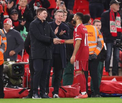 Mohamed Salah reveals Steven Gerrard talks over Liverpool exit and delivers new injury update