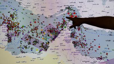 French navy warns stranded ships as Iran blockades choke Hormuz