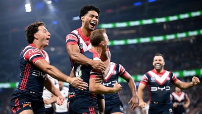 Roosters hold on as Broncos record comeback falls short