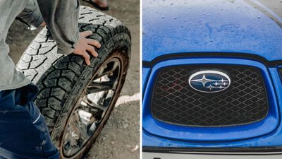 Mechanic Removes Tires On A Subaru. Then He Realizes The Driver Never Cleaned Them: 'Do Car Washes Get Most Of This Off?'