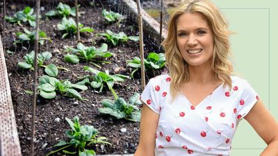 Charlotte Hawkins shares her 'good for the soul garden', complete with tasty homegrown martini ingredients
