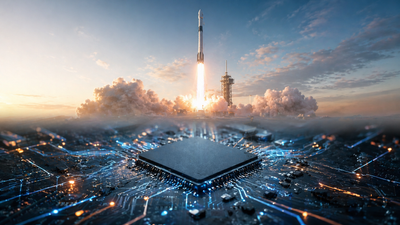 The Real SpaceX Play: 5 Chip Stocks Powering the IPO Before It Launches