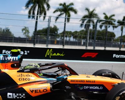 Miami Grand Prix: Antonelli pips Verstappen to pole after Norris wins sprint race – live