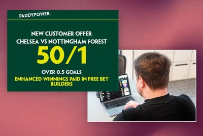 Football free bets: Get 50/1 on a goal to be scored in Chelsea vs Nottingham Forest