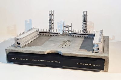 This hefty tome takes book design to a whole new level