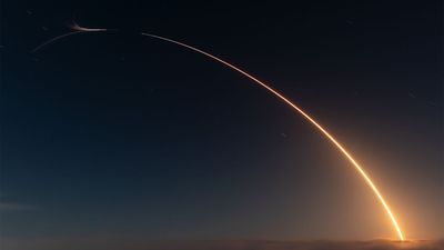 SpaceX sends 45 satellites to orbit in nighttime launch from California (video)