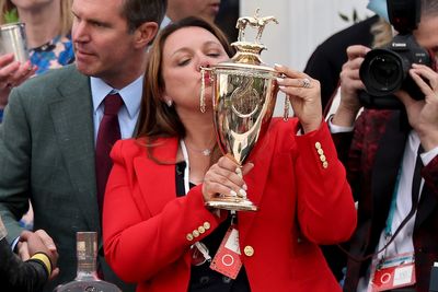 Cherie DeVaux makes history and becomes first female trainer of a Kentucky Derby winner