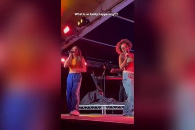 Mel C and Mel B team up in surprise Spice Girls reunion to classic hit