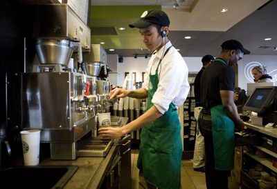 He started as a part-time Starbucks barista at 17. Now he's an exec designing the menu