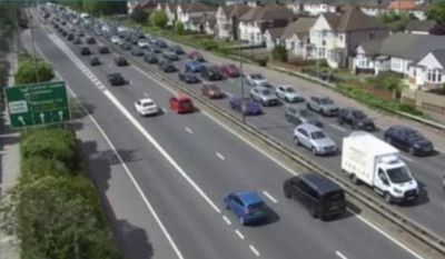 London travel news: Drivers face waits of 90 minutes on A2 after motorist trapped in car