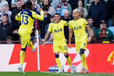 Aston Villa v Tottenham LIVE: Spurs secure crucial win to move out of Premier League relegation zone