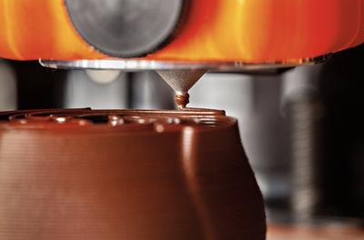 I just discovered you can 3D print chocolate, and now I’m hungry
