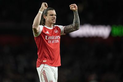Riccardo Calafiori says Arsenal win sends message to Manchester City