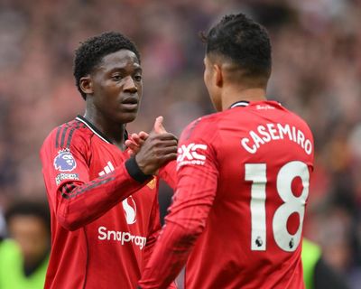 Kobbie Mainoo taking last lessons off Casemiro but ready to make position his own