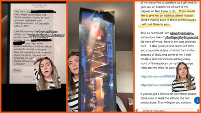 San Francisco woman gets a new phone number through work. The unknown texts she receives send her hunting for the previous owner