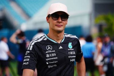 George Russell relaxed about Kimi Antonelli’s superior early-season pace
