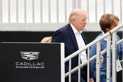 Trump cheered at his own Florida golf course as he watches over PGA event amid Iran war and rising prices at home