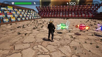 There's a game coming out this year where you fight your Steam backlog, and it's more dangerous the more you've spent
