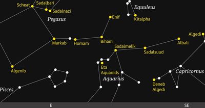 Starwatch: Eta Aquariid meteor shower bursts into the skies