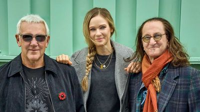 "I'm going to be a bit sad when we hit the stage and I'm facing the audience and not facing her because I’m having so much fun playing along with her." Geddy Lee reveals what it's like working with new Rush drummer Anika Nilles