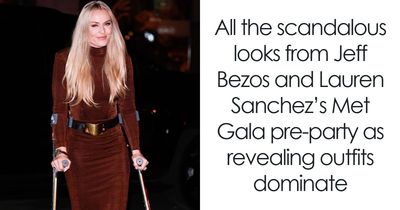 All The Scandalous Looks From Jeff Bezos And Lauren Sanchez’s Met Gala Pre-Party As Revealing Outfits Dominate