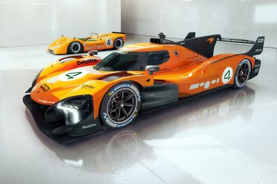 McLaren's WEC LMDh prototype breaks cover ahead of first test