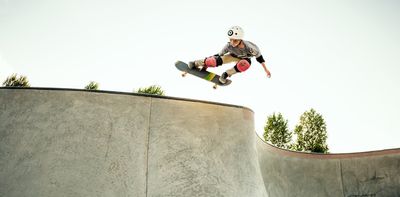 Why do you have to wear a helmet when you’re skateboarding?