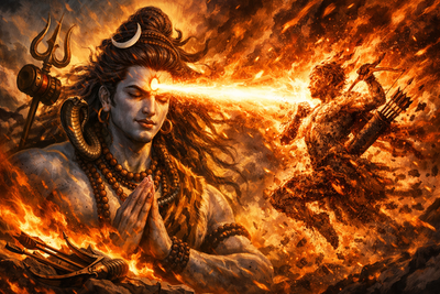 What Happens When Shiva Opens His Third Eye of Destruction