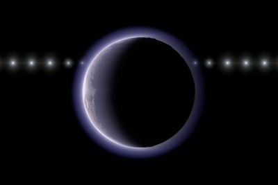 Astronomers believe they've detected an atmosphere around a tiny, icy world beyond Pluto