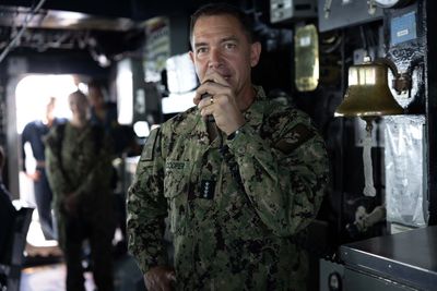 U.S. Says It Sunk Six Iranian Boats Targeting Civilian Vessels As Tensions Escalate