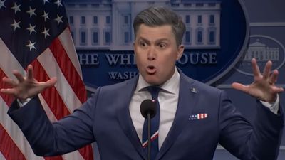 'Jesus Choking Out Jimmy Kimmel' Colin Jost And Aziz Ansari Proved SNL Doesn't Need Trump In Every Political Sketch