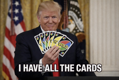 Iran's Consulate Clowned Trump with a Single UNO Post After His Own Meme Exposed He Does Not Know How to Play the Game