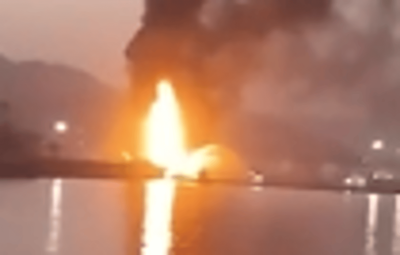 Middle East back on the brink: Iran attacks UAE sparking huge oil depot blaze amid Strait of Hormuz clash