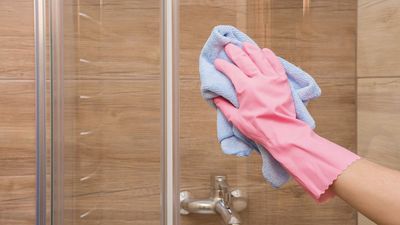 I tried this $5 laundry hack for a spotless shower — and the results have totally surprised me
