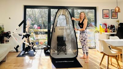 My honest review of the Gymproluxe portable sauna pod after using it for a month—I didn’t expect to like it this much