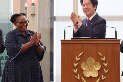 Taiwan’s president defends state visits as ‘basic right’ after surprise Africa trip