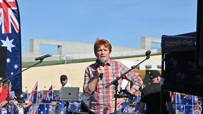 Pauline Hanson is considering a shock political move