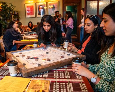 ‘People crave friendship’: thousands flock to resurgence of centuries-old south Asian board game