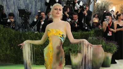 Who Hand-Painted Emma Chamberlain's Met Gala Gown? Meet the Artist Behind the Mugler Dress Turned Canvas