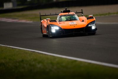 McLaren's LMDh prototype hits the track for the first time