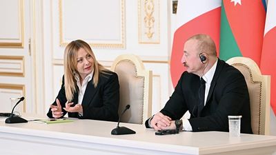 Italy’s PM Meloni visits Baku to reinforce key energy links