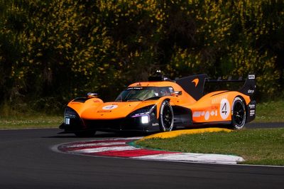 McLaren's LMDh prototype hits the track for the first time