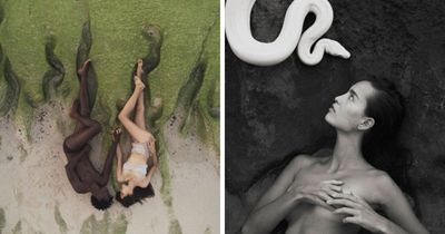 30 Photos By This Artist That Blur The Line Between Human And Nature