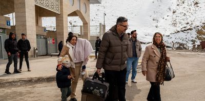 Where Iranians are going under fire – a real-time picture of displacement