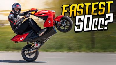 Watch A KTM Stunt Rider Turn His First Scooter Into A Wicked Wheelie Machine