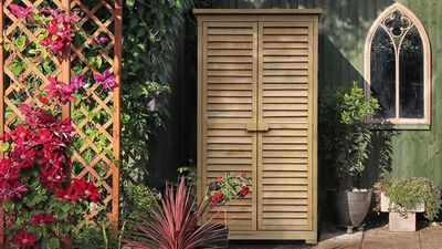 Forget Jumbled, Ugly Sheds — These 'Garden Closets' Are Such a Better Size, and Way Less of an Eyesore for Your Outdoor Space