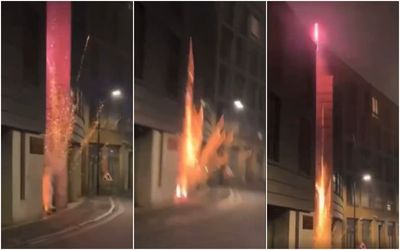 Atletico Madrid fury as fireworks set off outside hotel before Arsenal clash