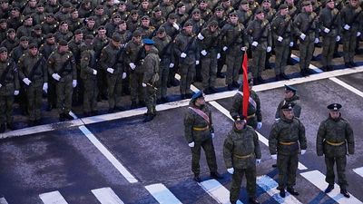 Fewer tanks, same tensions: Europe bristles at Putin’s Victory Day parade
