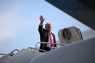 Trump company seeks trademark in connection with renaming of Palm Beach airport, creating opportunity to profit from merch
